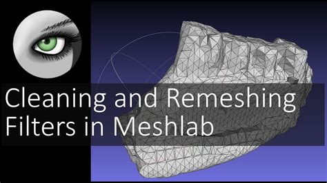 meshlab reduce mesh|Cleaning and Remeshing Filters in Meshlab .